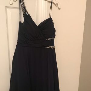 One strap dress